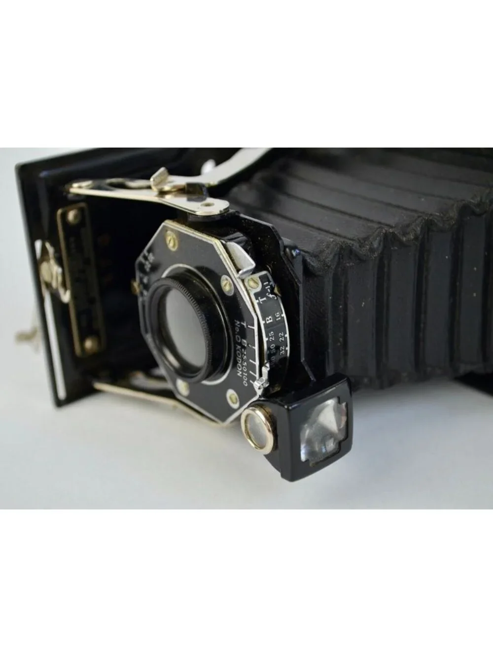 Kodak Junior Six-20 Black Folding Camera Vintage UNTESTED 1930s